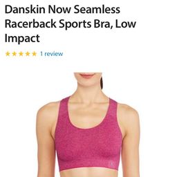 Danskin Now - Seamless Sport Bras, 2-Pack-Medium Impact 