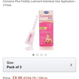 Conceive plus fertility lube?!! what's your thoughts?