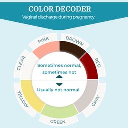 Pregnancy Discharge Color Chart